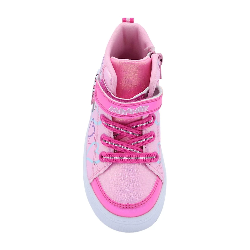Disney Minnie High Top Toddler Girls Mouse Sneakers