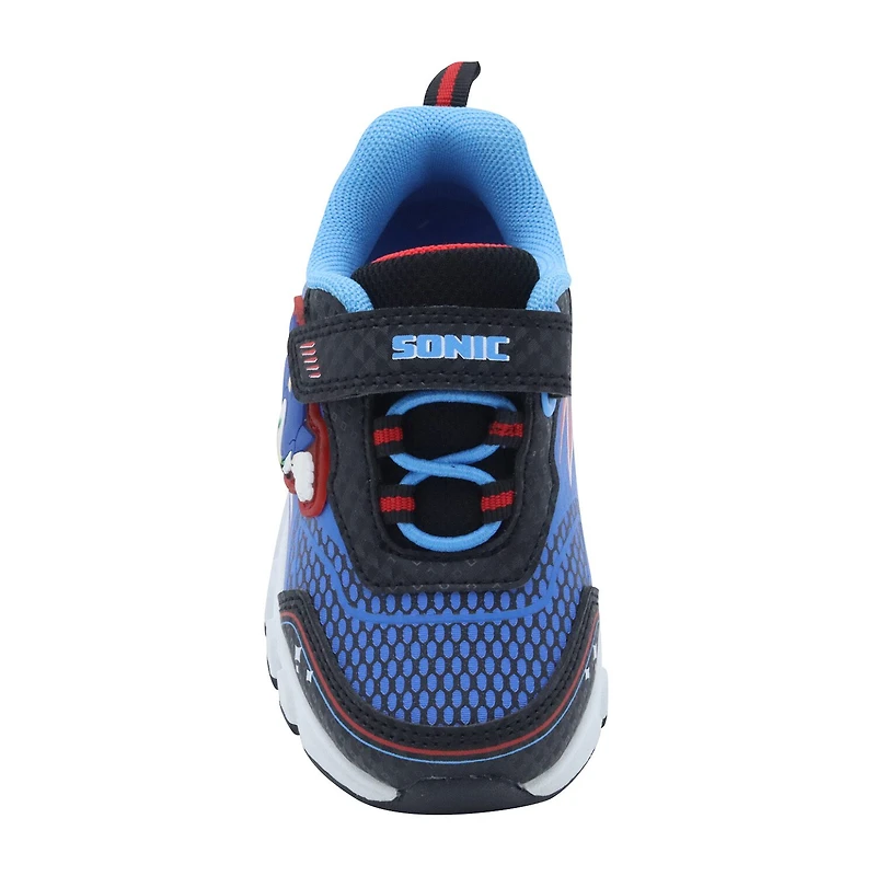 Sega Sonic Boys the Hedgehog Round Closed Toe Slip-On Shoe