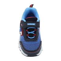 Sega Sonic Boys the Hedgehog Round Closed Toe Slip-On Shoe
