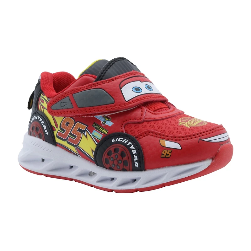 Disney Cars Lighted Toddler Boys Sneakers