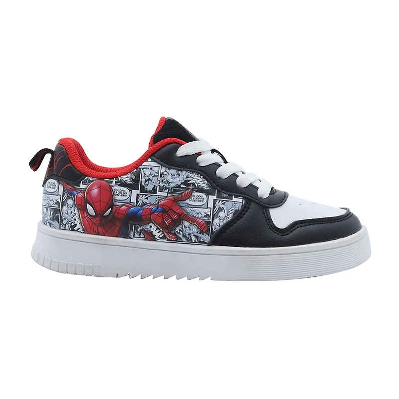 Marvel Spiderman Boys Little/Big Kid Court Sneaker