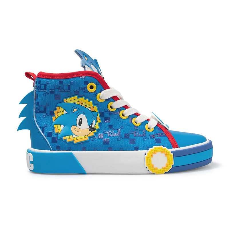Ground Up Sonic High Top Little & Big Kid Boys the Hedgehog Sneakers
