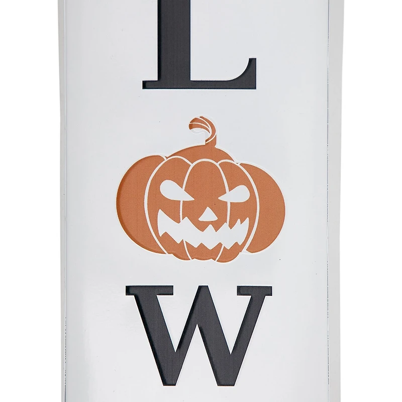 Northlight 31.5in Metal Happy Halloween Wall Halloween Yard Art