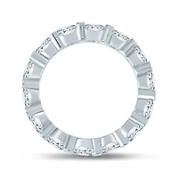 3 CT.T.W. Natural Diamond 14K White Gold Eternity Band
