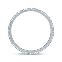 1/2 CT.T.W. Natural Diamond 14K White Gold Eternity Band
