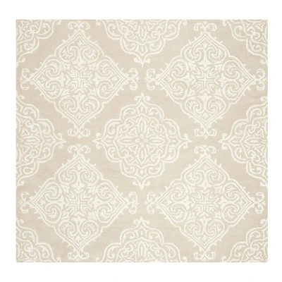 Safavieh Glamour Collection Aubrey Damask Square Area Rug