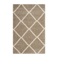 Safavieh Hudson Shag Collection Salome Geometric Area Rug