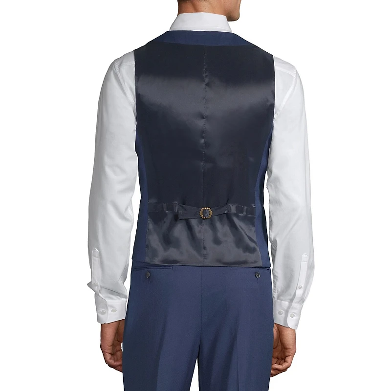 J. Ferrar Mens Classic Fit Big and Tall Suit Vest