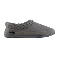 Isotoner Mens Memory Foam Bootie Slippers
