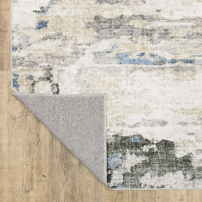 Covington Home Mirabelle Dappled Abstract Washable Indoor Rectangular Area Rug