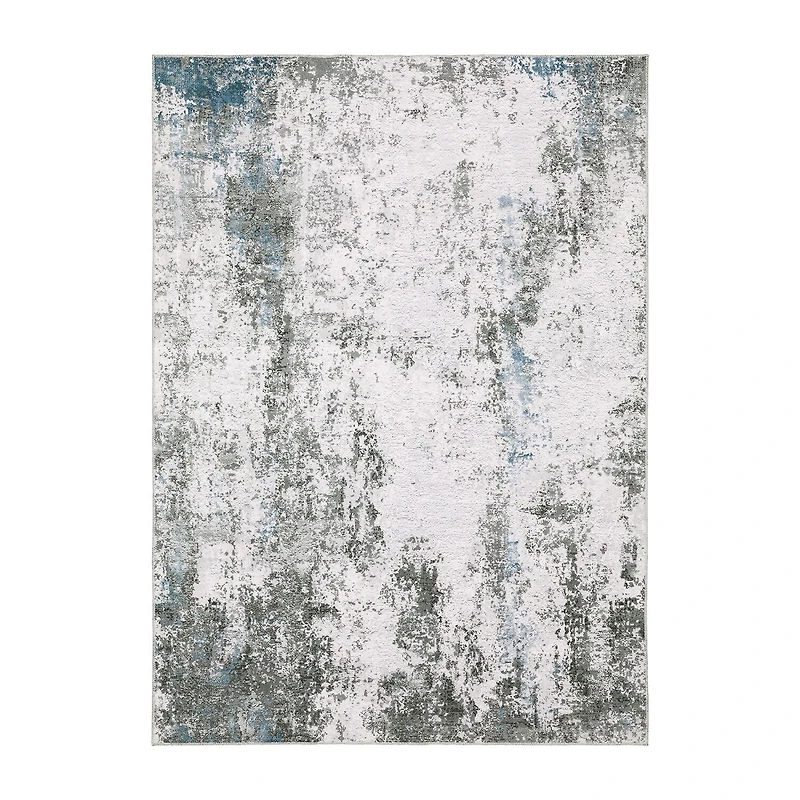 Covington Home Mirabelle Marbled Abstract Washable Indoor Rectangular Area Rug