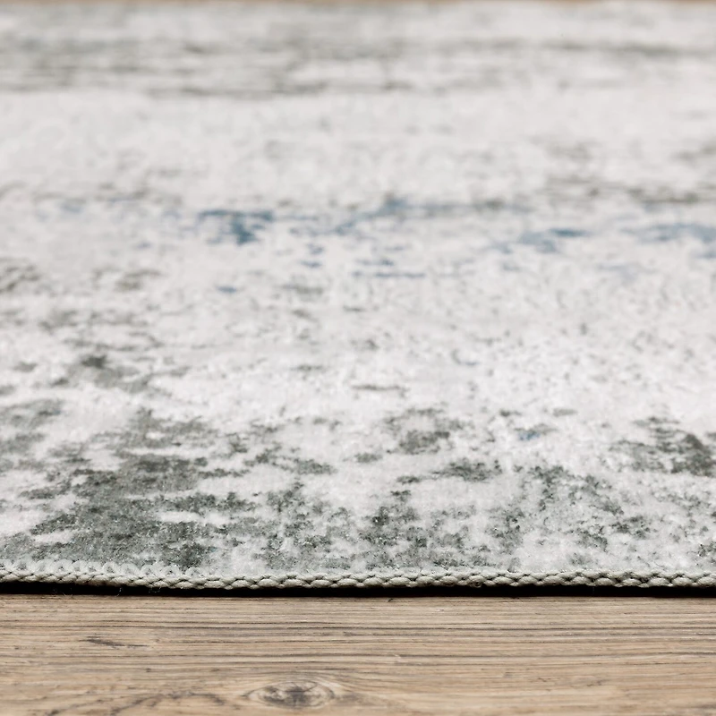 Covington Home Mirabelle Marbled Abstract Washable Indoor Rectangular Area Rug
