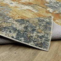 Covington Home Mirabelle Patina Abstract Washable 2'X8' Indoor Rectangular Runner
