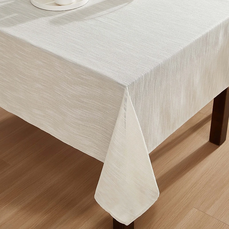 Laura Ashley Arabesque Silver Tablecloth