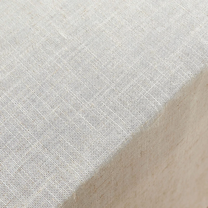 Laura Ashley Dothan Taupe Tablecloth