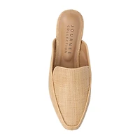 Journee Collection Akza Womens Square Mules