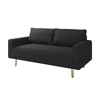 Furniture of America™ Megan Track-Arm Upholstered Loveseat