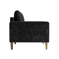 Furniture of America™ Megan Track-Arm Upholstered Loveseat