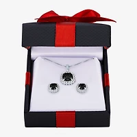 Gemstone Sterling Silver 2-pc. Jewelry Set