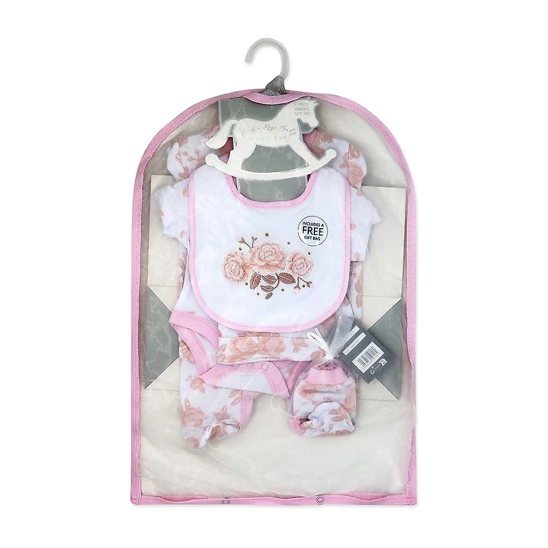 3 Stories Trading Company Baby Girls 5-pc. Clothing Set