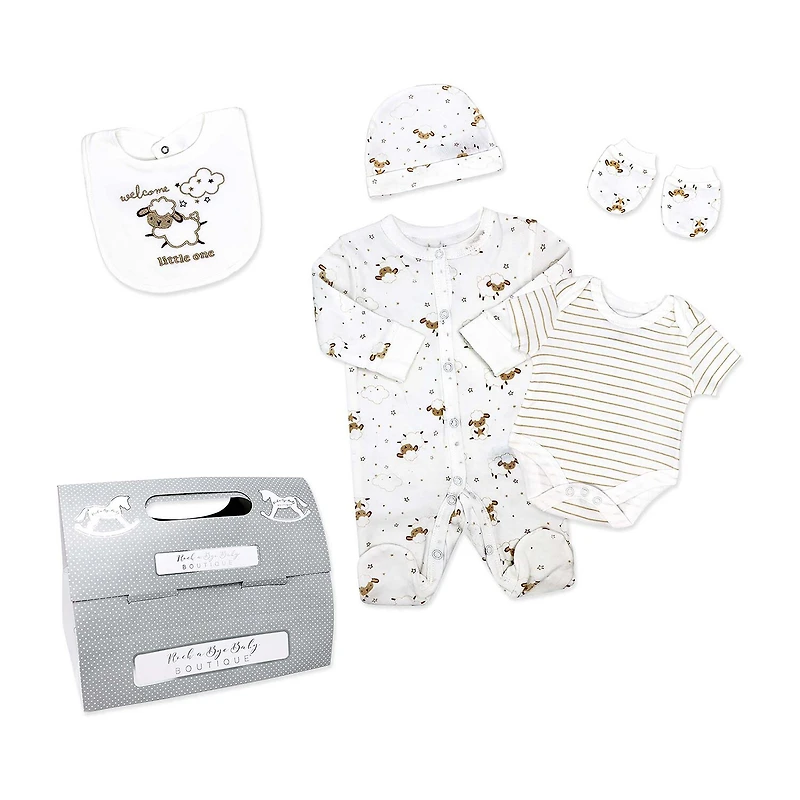 3 Stories Trading Company Baby Unisex 5-pc. Clothing Set