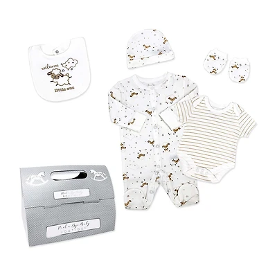 3 Stories Trading Company Baby Unisex 5-pc. Clothing Set