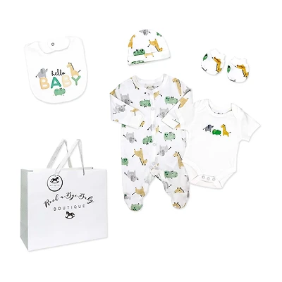 3 Stories Trading Company Baby Unisex 5-pc. Clothing Set