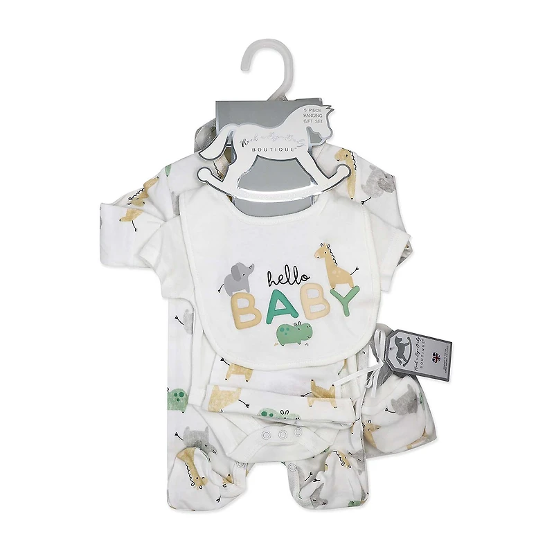 3 Stories Trading Company Baby Unisex 5-pc. Clothing Set
