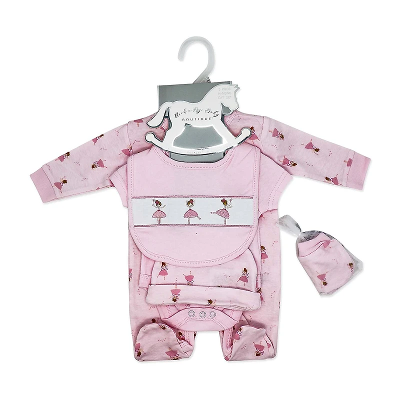 3 Stories Trading Company Baby Girls 5-pc. Clothing Set