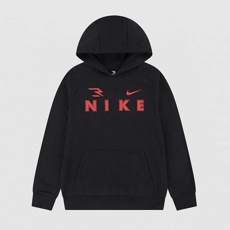 Nike 3BRAND by Russell Wilson Boys Long Sleeve Fleece Active Hoodie