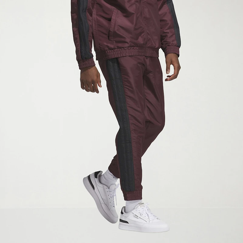 adidas Mens Cuffed Mid Rise Regular Fit Track Pant