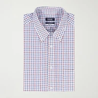 IZOD All Over Stretch Mens Regular Fit Easy Care Wrinkle Free Long Sleeve Dress Shirt