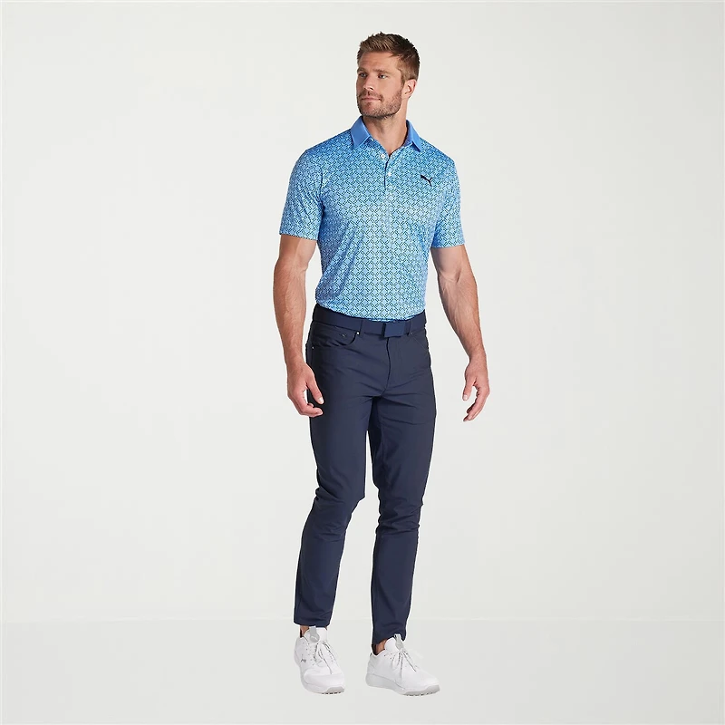 PUMA Mens Short Sleeve Polo Shirt