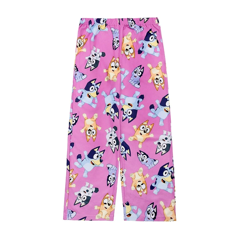 Little & Big Kid Girls Bluey Long Sleeve 2-pc. Pajama Set