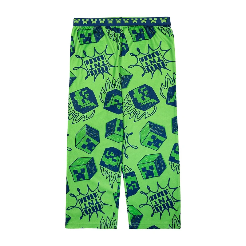 Big Kid Boys Minecraft 2-pc. Pajama Set