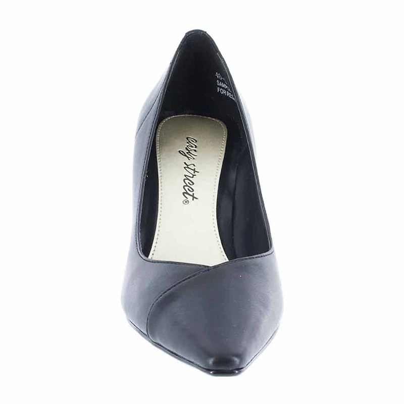 Easy Street Chiffon Womens Pointed Stiletto Heel Pumps
