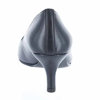 Easy Street Chiffon Womens Pointed Stiletto Heel Pumps
