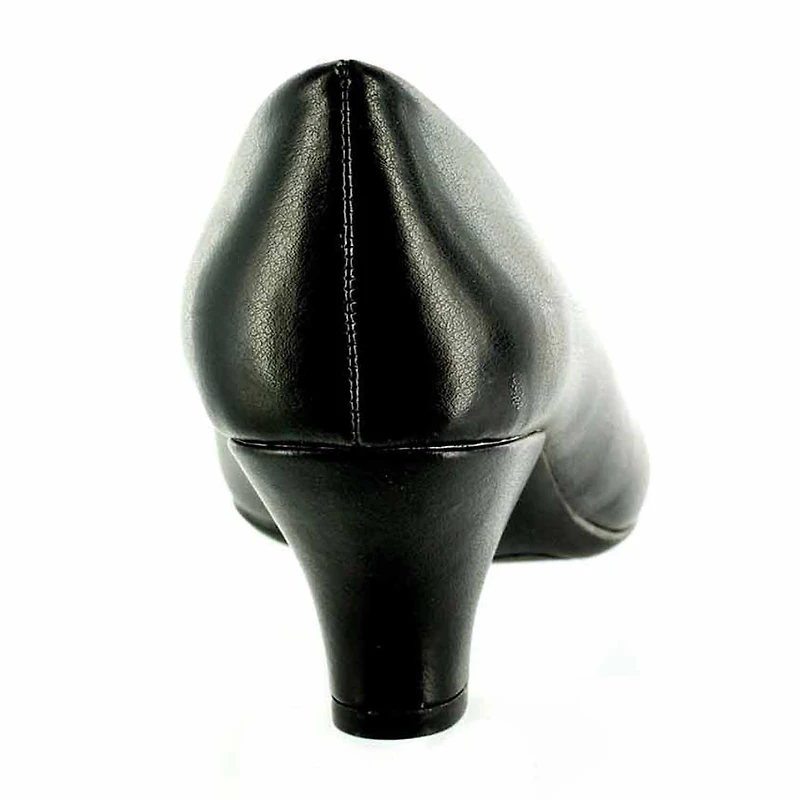 Easy Street Fabulous Womens Round Cone Heel Pumps