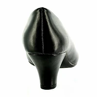 Easy Street Fabulous Womens Round Cone Heel Pumps