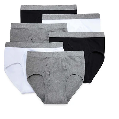 Stafford Low-Rise Mens 6 Pack Briefs 325616