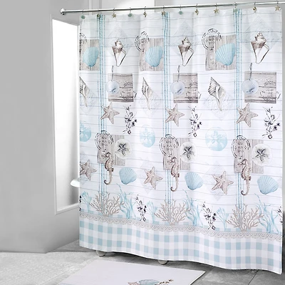 Avanti Farmhouse Shell Shower Curtain