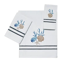 Avanti Blue Lagoon Embellished Bath Towel