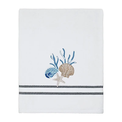 Avanti Blue Lagoon Embellished Bath Towel