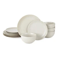 Linden Street Hayward Stoneware 12-pc. Dinnerware Set