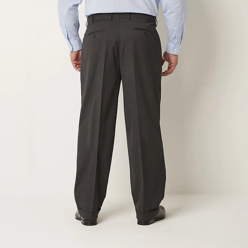 Stafford Coolmax All Season Ecomade Mens Classic Fit Pleated Front Suit Pant