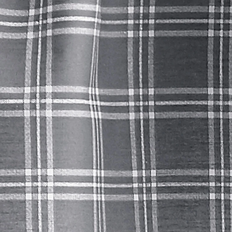 CHF Lodge Plaid Rod Pocket Tailored Valance