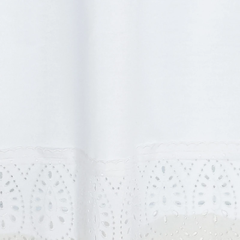 CHF Penny Eyelet 2-pc. Rod Pocket Window Tier