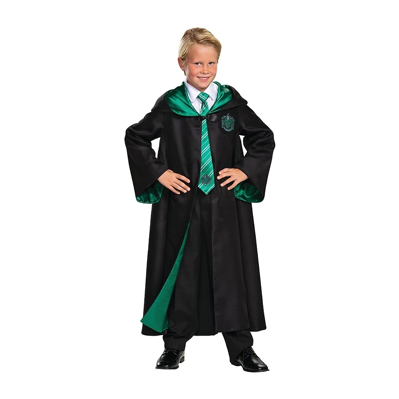Little & Big Kid Unisex Slytherin Robe Prestige Harry Potter Costume