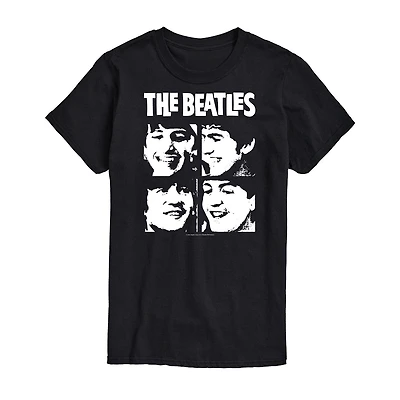 Mens Short Sleeve The Beatles Graphic T-Shirt