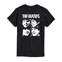 Mens Short Sleeve The Beatles Graphic T-Shirt